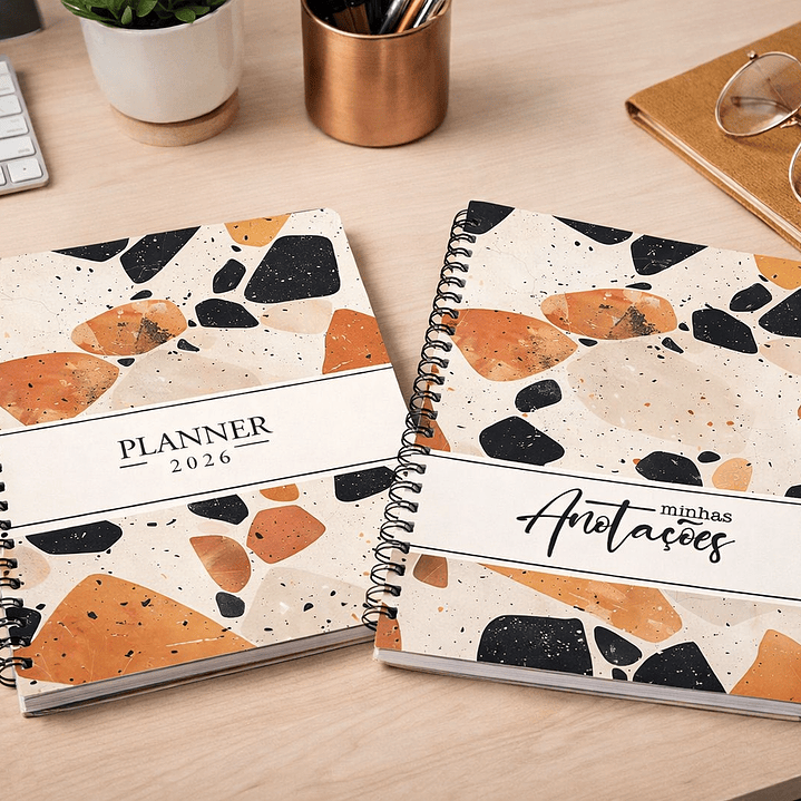 Arquivo Combo Encadernação - Terrazzo 6