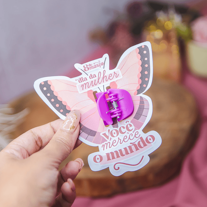 Arquivo Dia da Mulher Card Mini Piranha  1