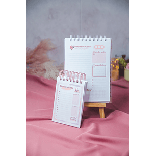 Arquivo Dia da Mulher Planejador A5 e Bloquinho 