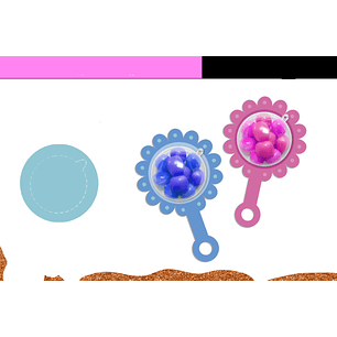 Arquivo Xucalho Bola Acrilica 