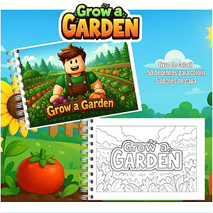 Arquivo Livro de Colorir Grow a Garden 