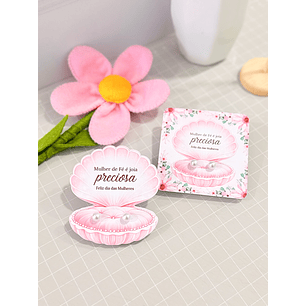 Arquivo Dia da Mulher Card Brinco