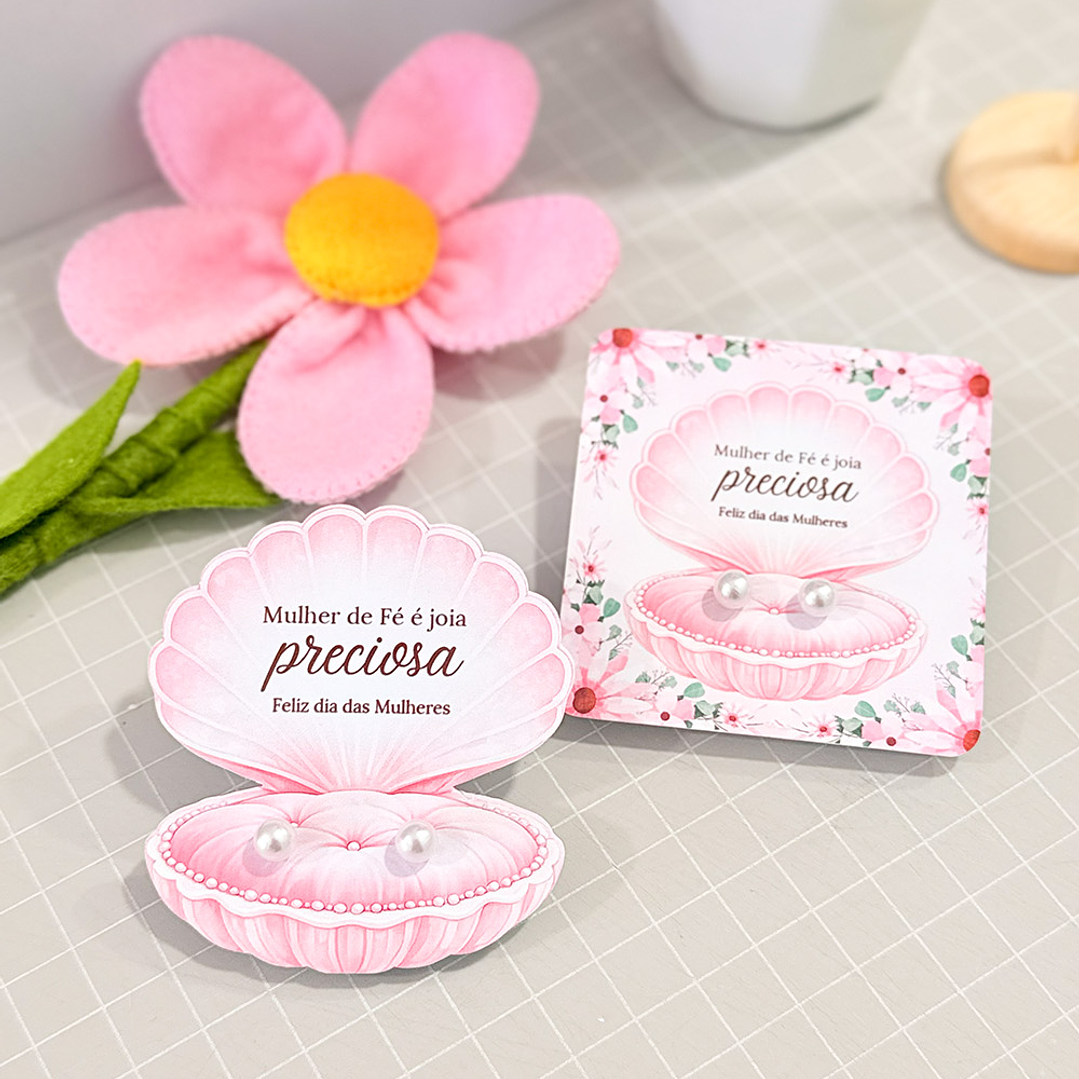 Arquivo Dia da Mulher Card Brinco 1