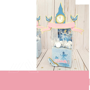 Arquivo Caixa Acetato Cinderela 