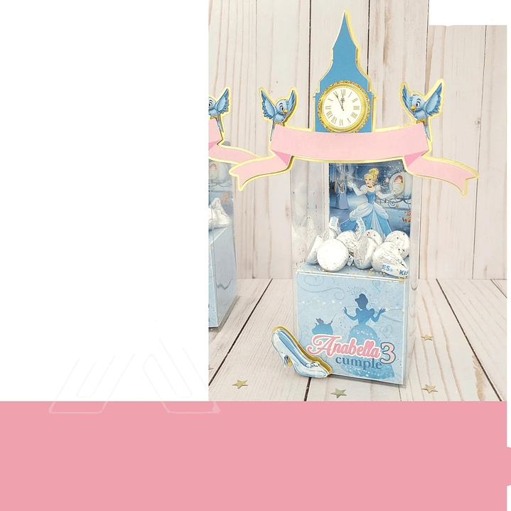 Arquivo Caixa Acetato Cinderela  1