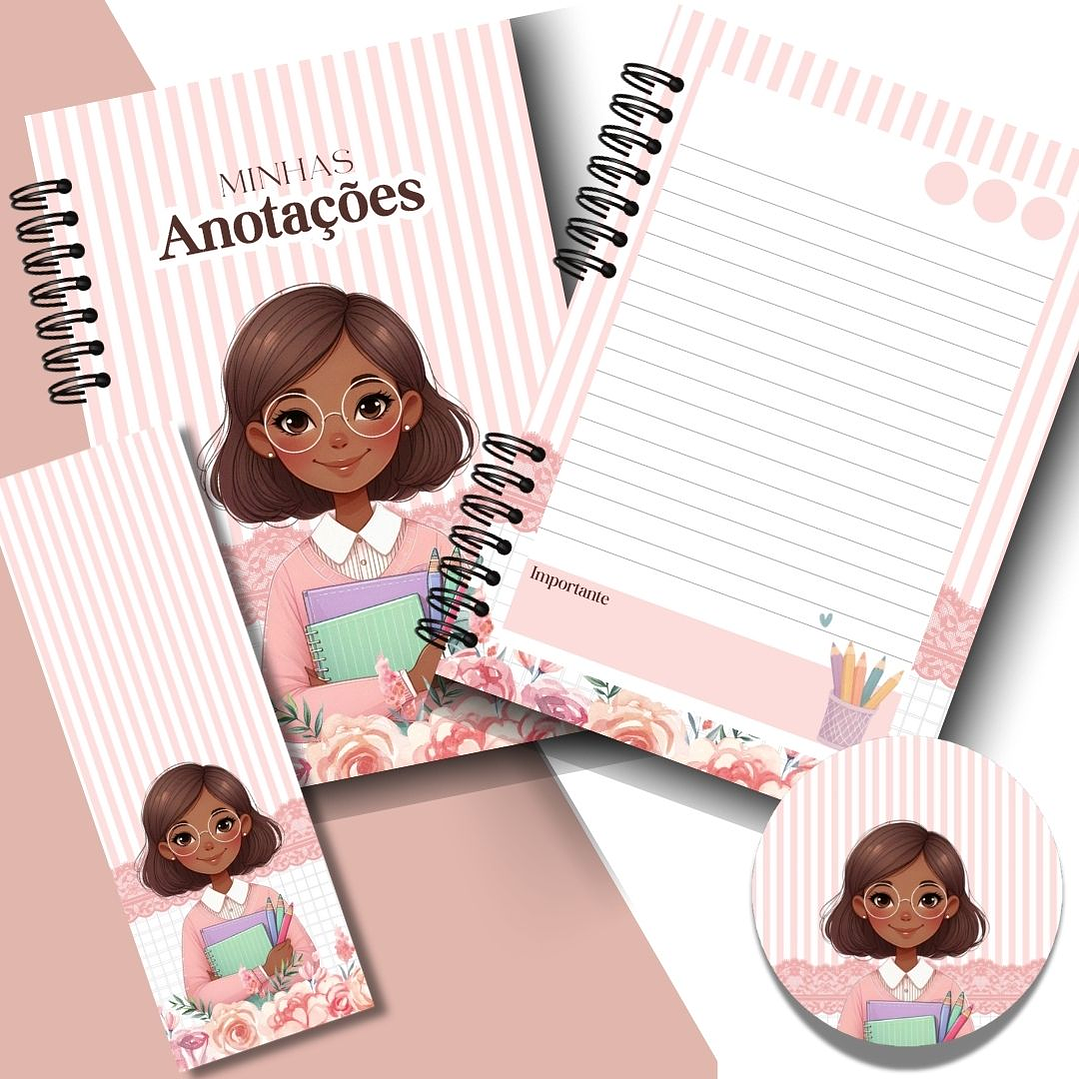 Arquivo Caderno de Anotações - Coleção Professora  5