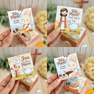 Arquivo Páscoa Cristã Caixa Bombom