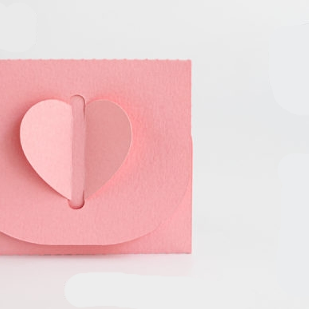 Arquivo de Corte Envelope Coração  1