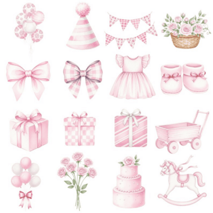 Kit Digital Ganso Rosa 2 3