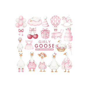 Kit Digital Ganso Rosa 2