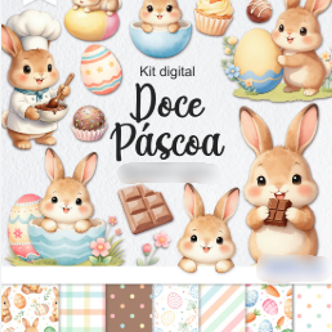 Kit Digital Doce Páscoa  1