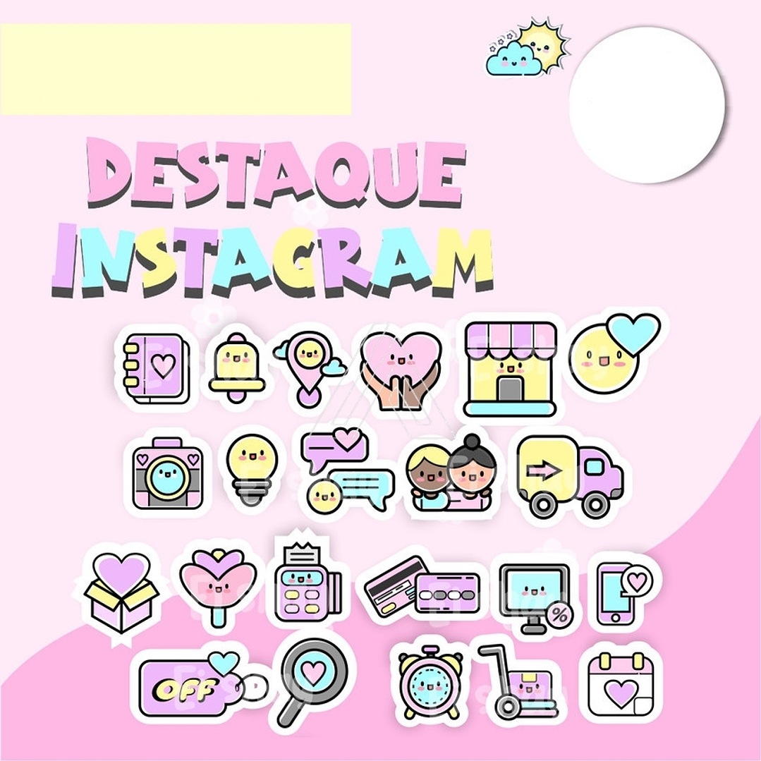 Arquivo de Corte Destaque Instagram  1