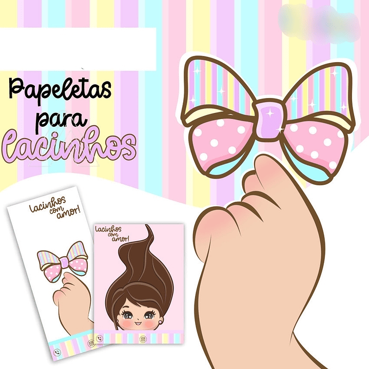 Arquivo de Corte Papeletas Lacinhos  1