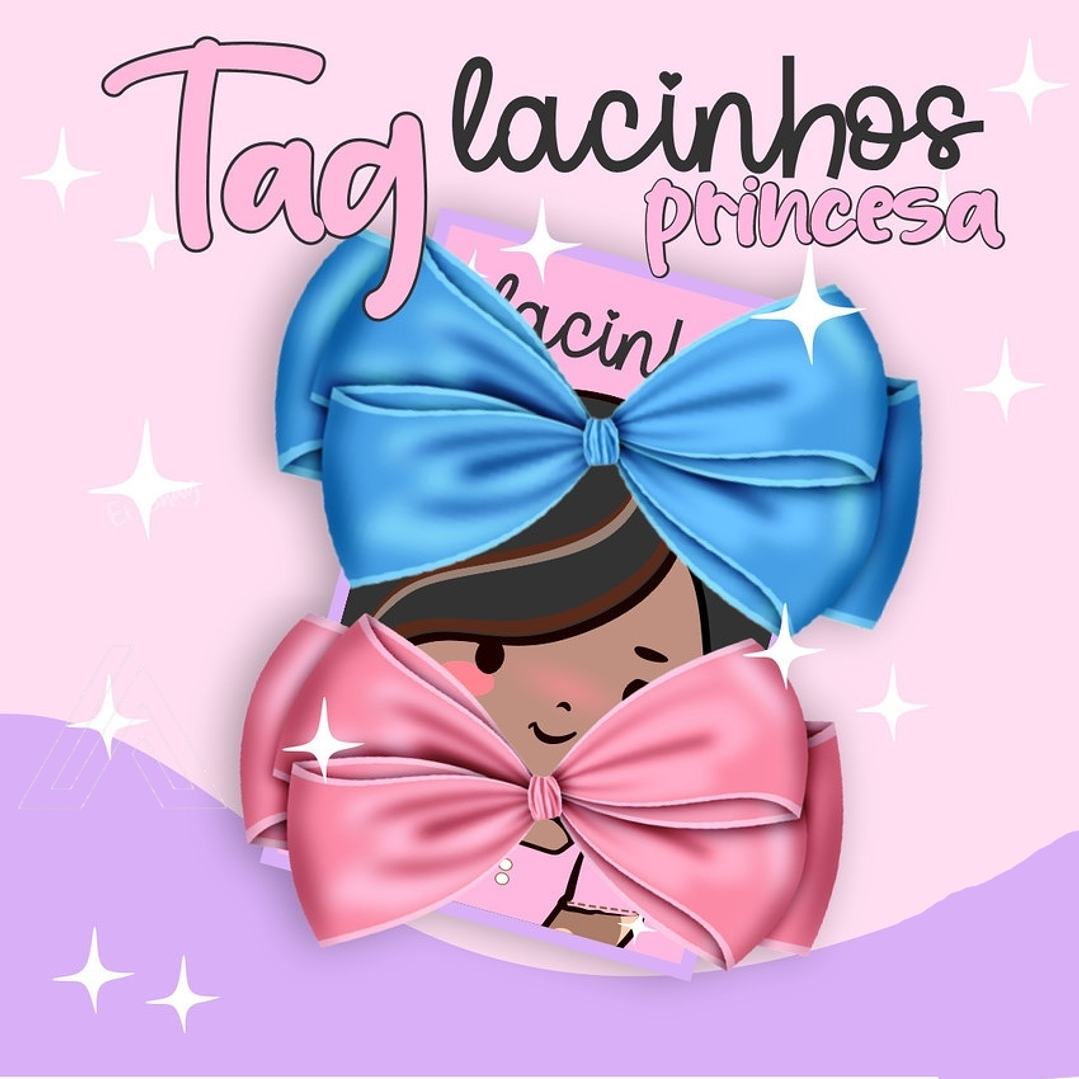 Arquivo de Corte Tag Lacinhos  1