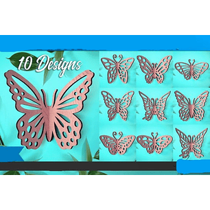 Arquivo de Corte Borboletas 