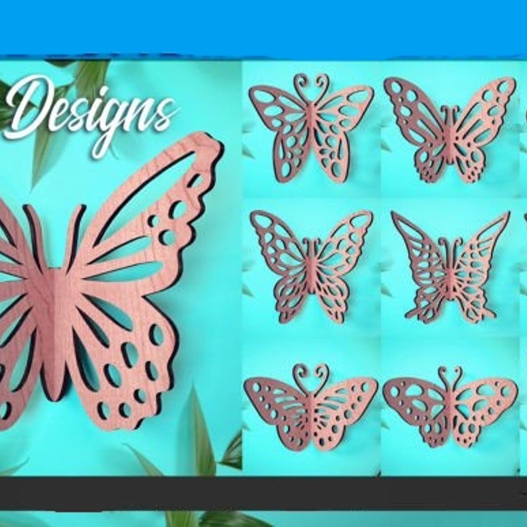 Arquivo de Corte Borboletas  1