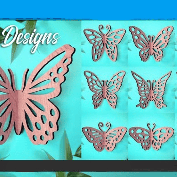 Arquivo de Corte Borboletas  1