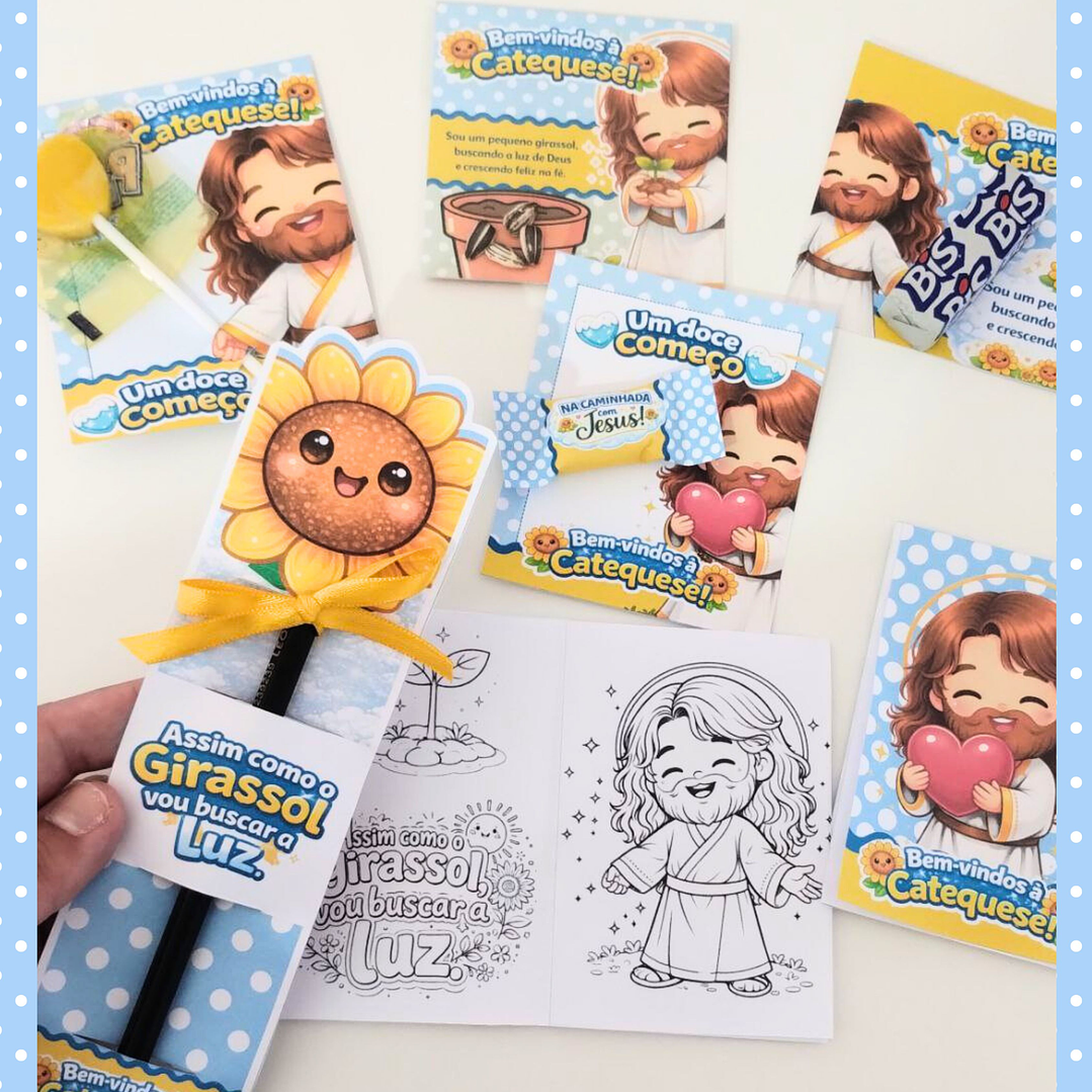 Arquivo Kit Boas Vindas Catequese 1