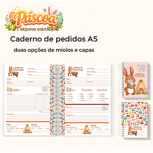 Arquivo Caderno de Pedidos de Pácoa