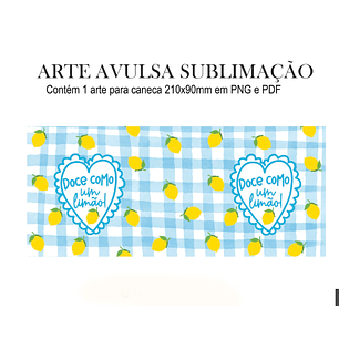Arquivo Caneca Doce como um Limão