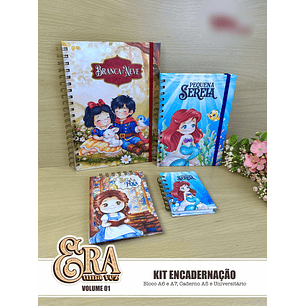 Arquivo Era Uma Vez Kit Encadernação Vol 01.