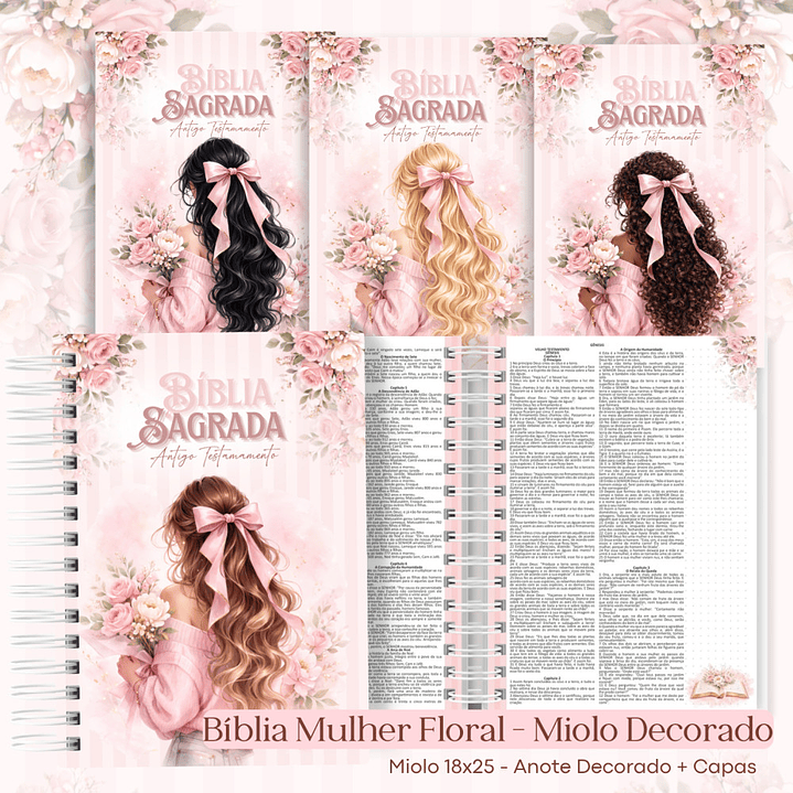 Arquivo Combo Bíblia NVI Floral 1