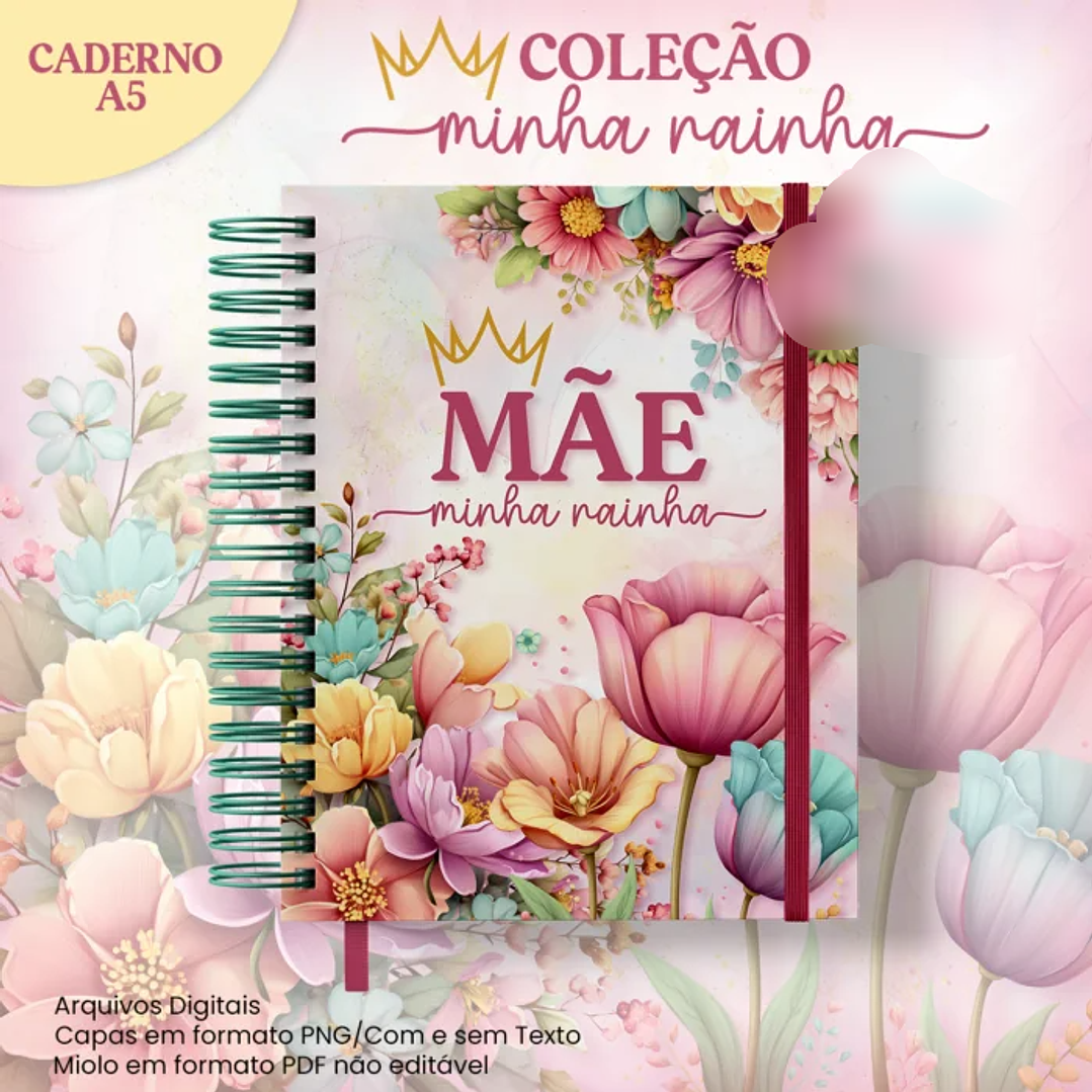 Arquivo Coleção Minha Rainha Caderno A5  1