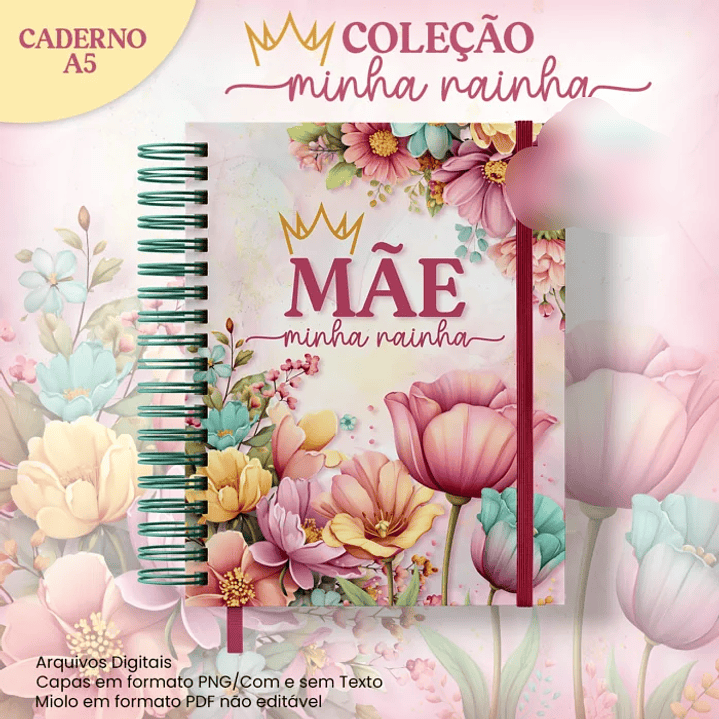 Arquivo Coleção Minha Rainha Caderno A5  1