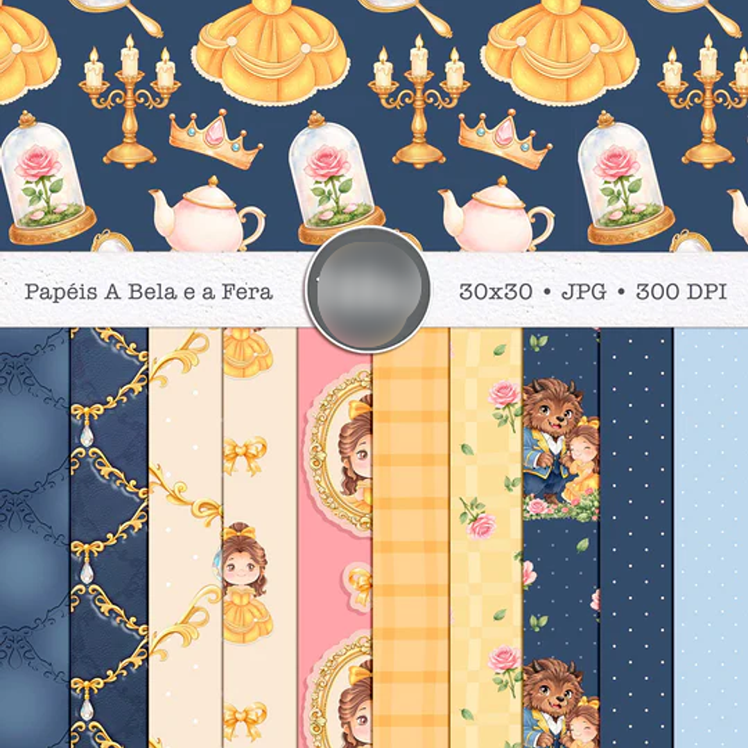 Kit Digital Era Uma Vez Princesas  2