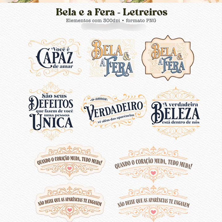 Kit Digital Era Uma Vez Princesas  7