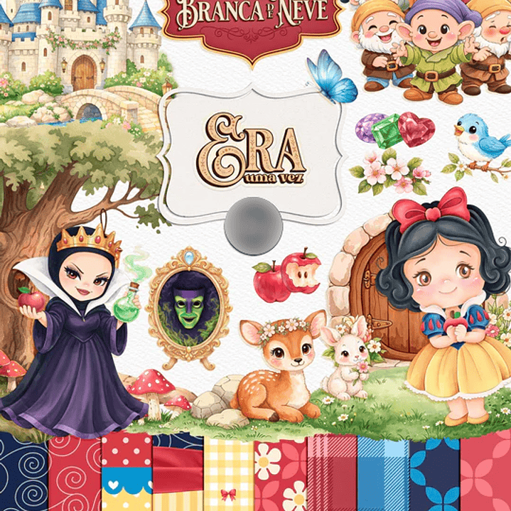 Kit Digital Era Uma Vez Princesas  8