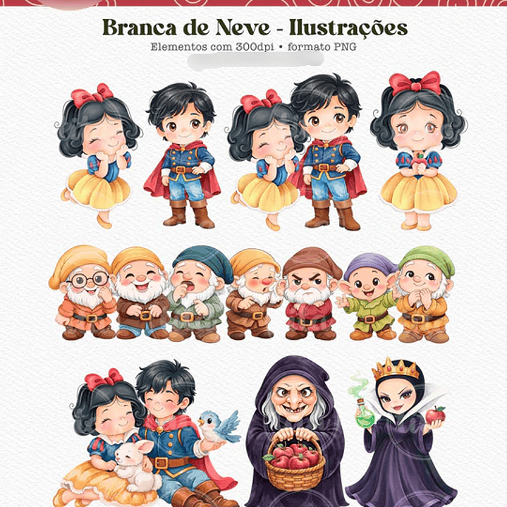 Kit Digital Era Uma Vez Princesas  9