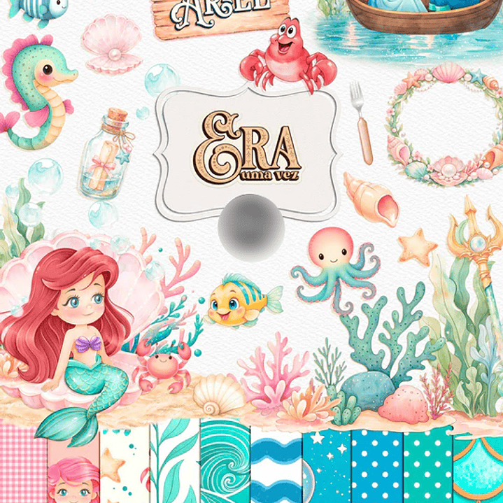 Kit Digital Era Uma Vez Princesas  14