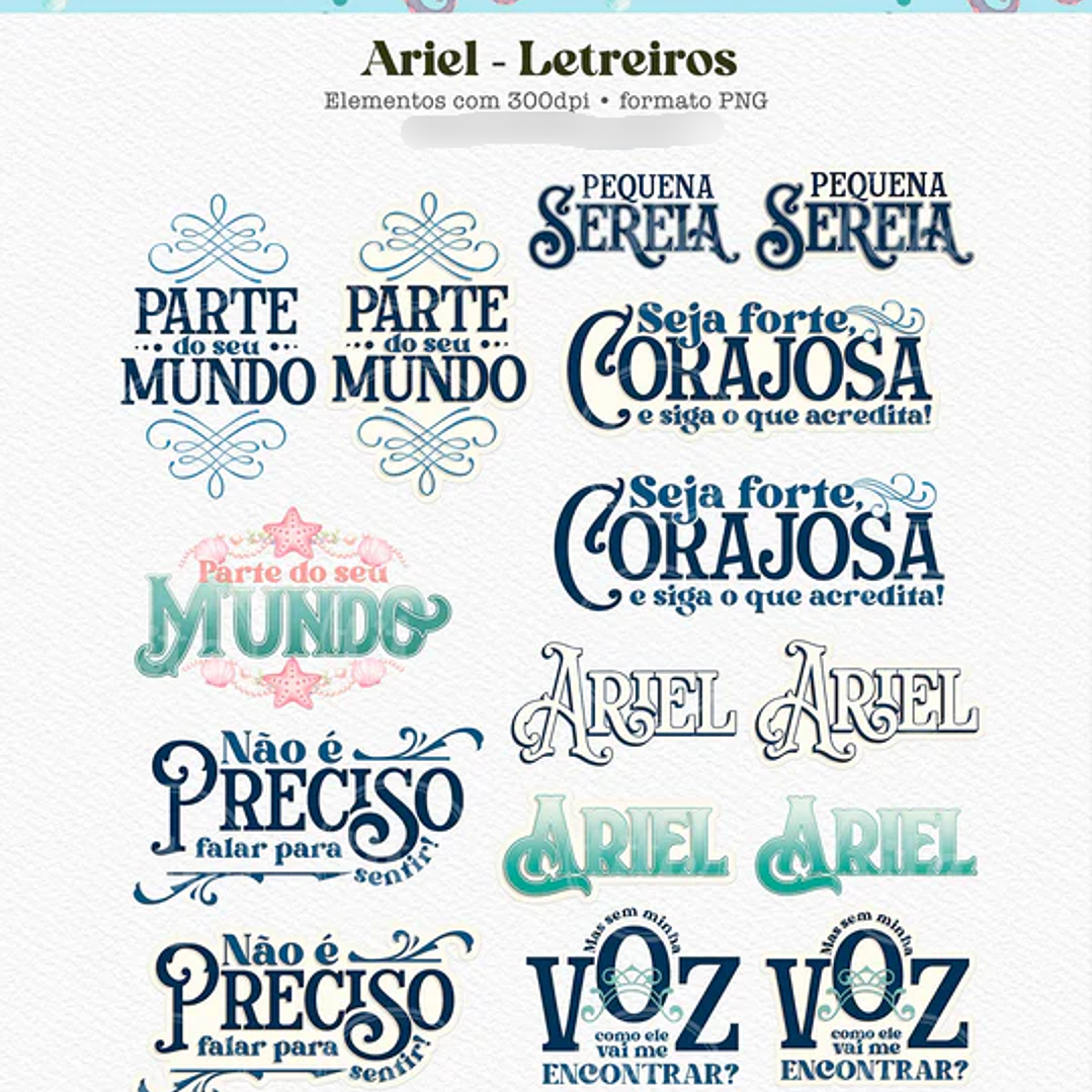 Kit Digital Era Uma Vez Princesas  17