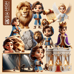 Kit Diginal Daniel na Cova dos Leões