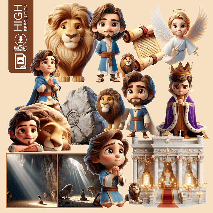 Kit Diginal Daniel na Cova dos Leões 1