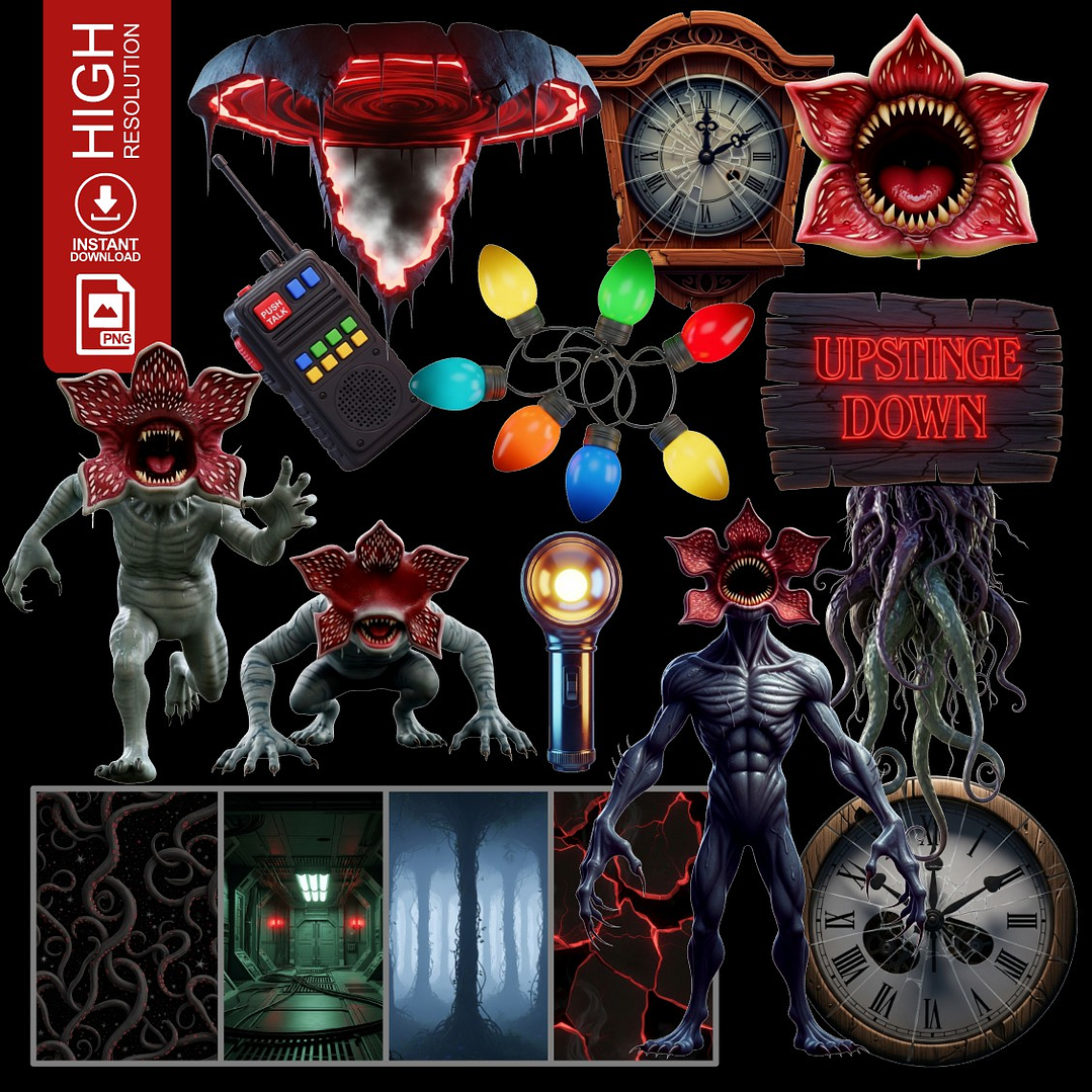 Kit Digital Stranger Things Demogorgon 1