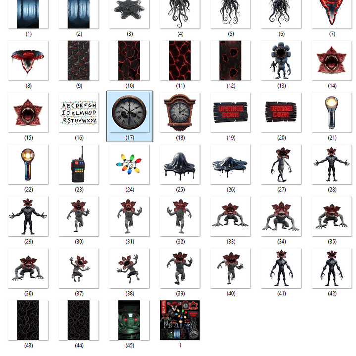 Kit Digital Stranger Things Demogorgon 2