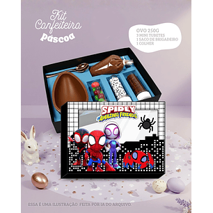 Arquivo Mini Confeiteiro Homem Aranha