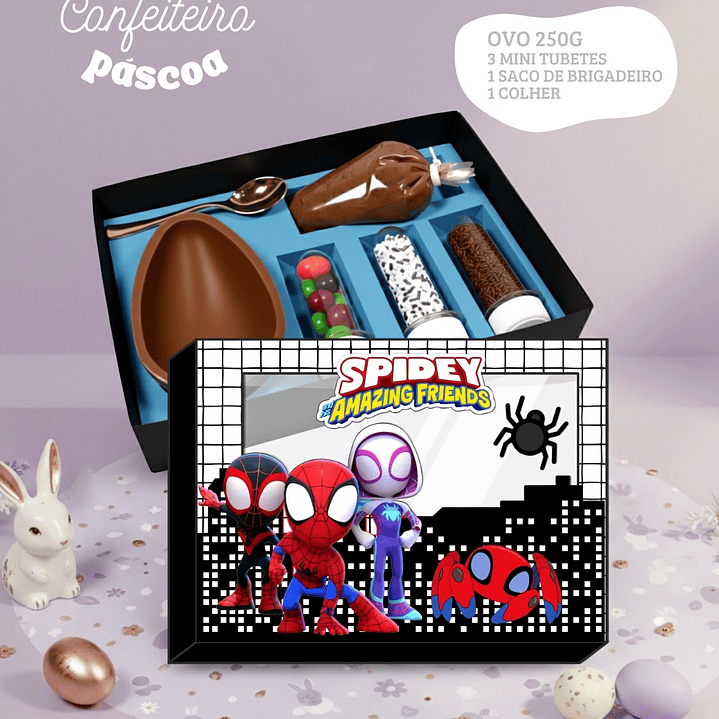 Arquivo Mini Confeiteiro Homem Aranha 1