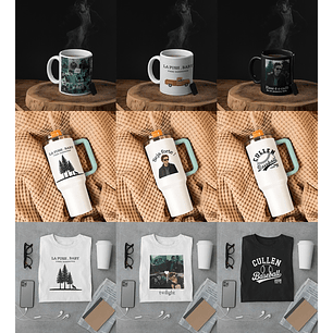 Arquivo Combo Sublimação Filme Crepúsculo