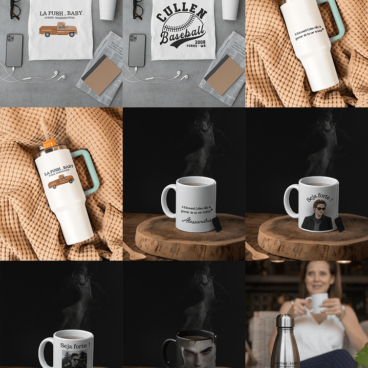 Arquivo Combo Sublimação Filme Crepúsculo 3