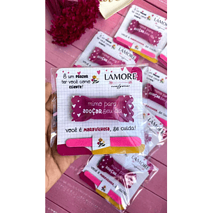 Arquivo Dia da Mulher Card Balinha e Mini Lixa