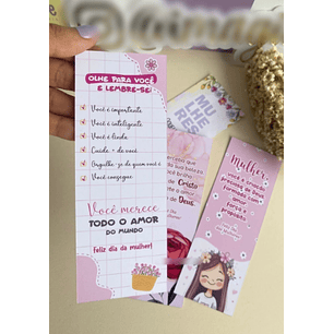 Arquivo Dia da Mulher Marca Páginas