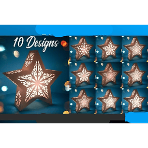 Arquivo de Corte Lanterna Estrela 