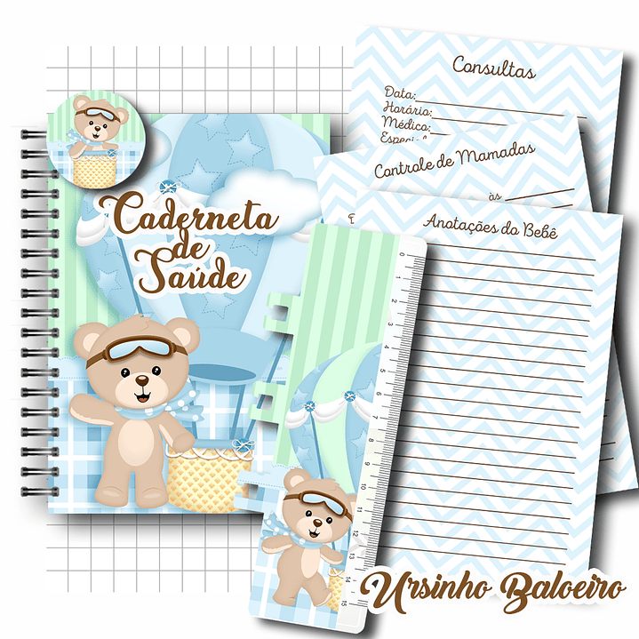 Arquivo Caderneta de Saúde Ursinho Baloeiro 2