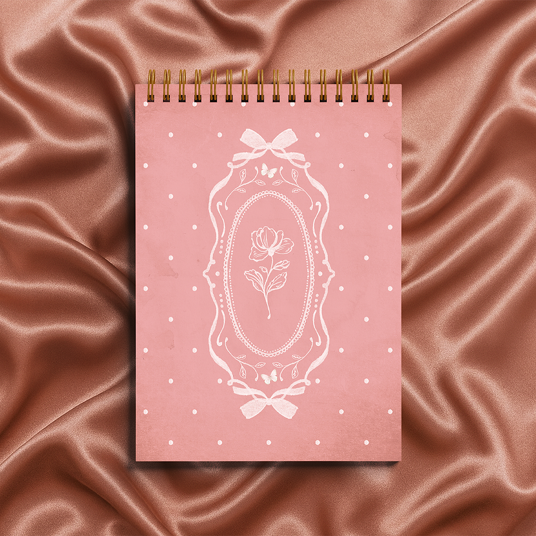 Arquivo Planejador Diário Coleção Laços & Rosas  2