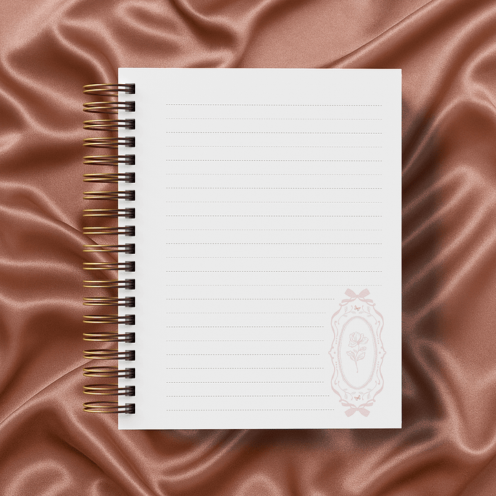 Arquivo Planejador Diário Coleção Laços & Rosas  8