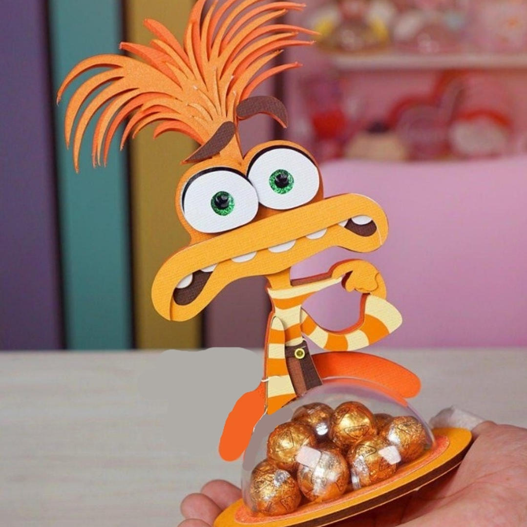 Arquivo de Corte Divertidamente Ansiedade Porta Guloseimas  1