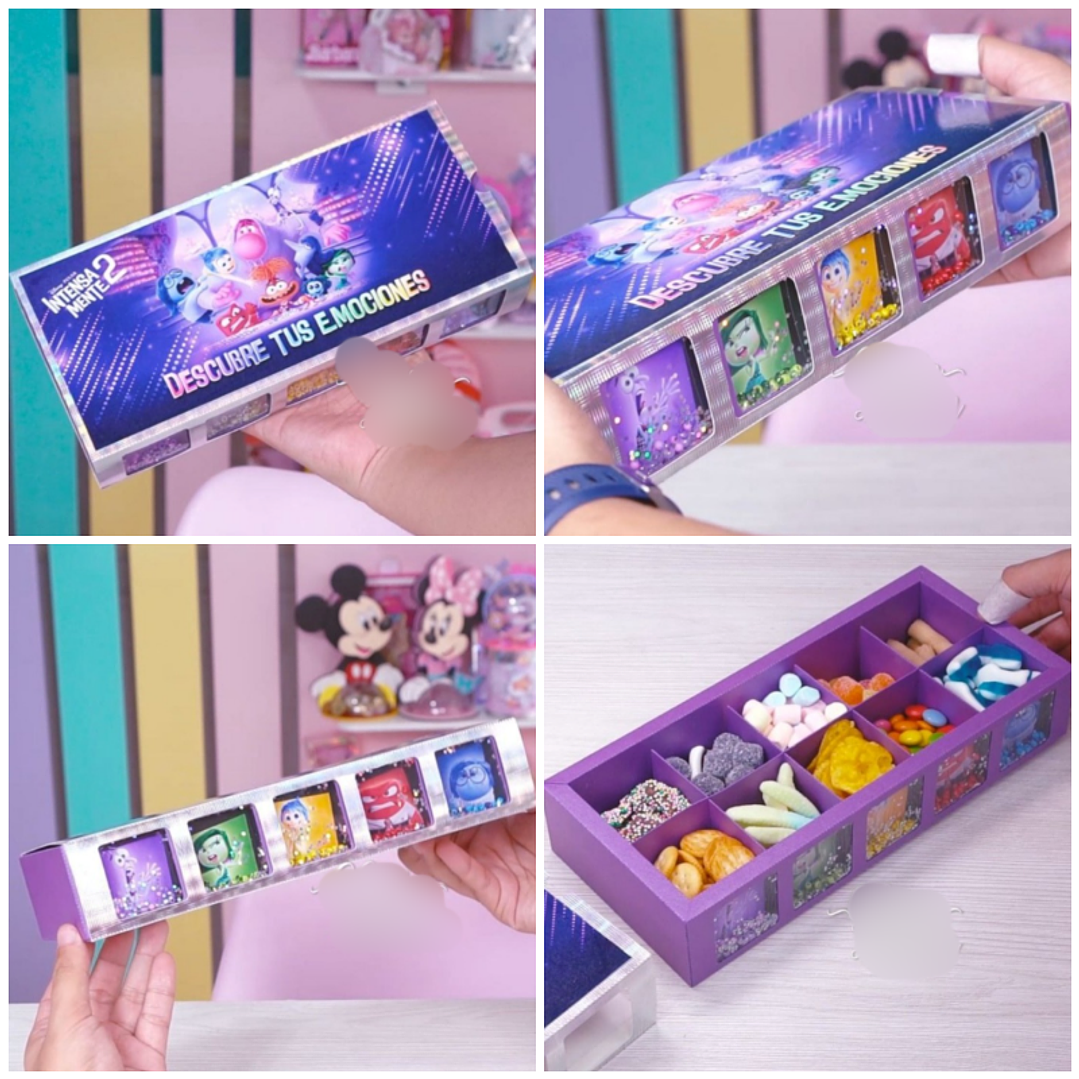 Aquivo de Corte Caixa de Doces Divertidamente  1